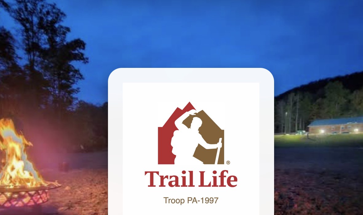 Trail Life Troop PA-1997 website preview