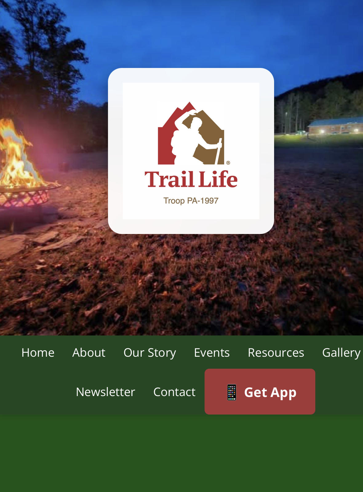 Trail Life Troop PA-1997 website preview